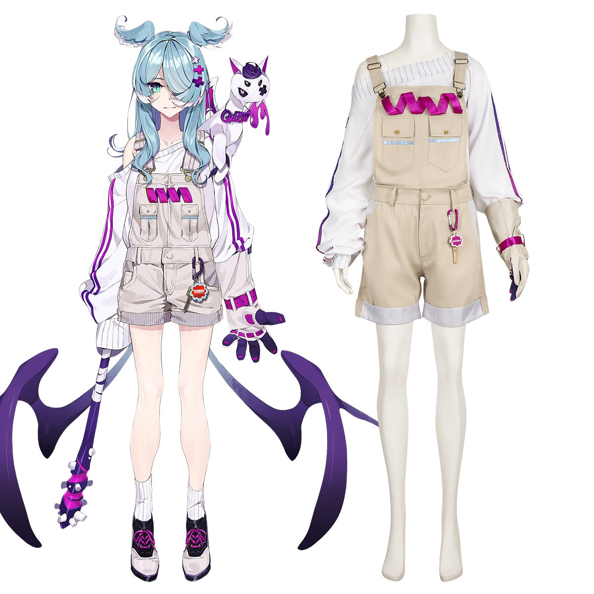 Virtual YouTuber LazuLight Elira Pendora Cosplay Costume Costume - Tophatter Daily Deals